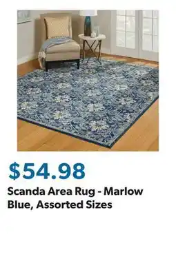 Sam's Club Scanda Area Rug - Marlow Blue, Assorted Sizes offer