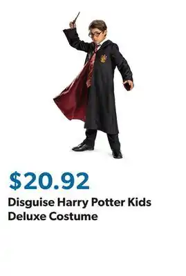 Sam's Club Disguise Harry Potter Kids Deluxe Costume offer