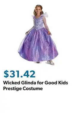 Sam's Club Wicked Glinda for Good Kids Prestige Costume offer