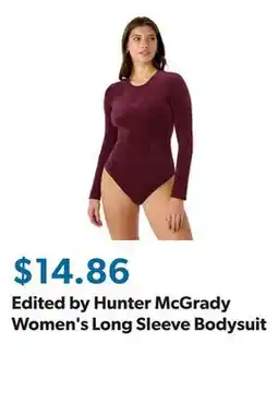 Sam's Club Edited by Hunter McGrady Women's Long Sleeve Bodysuit offer