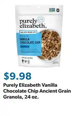 Sam's Club Purely Elizabeth Vanilla Chocolate Chip Ancient Grain Granola, 24 oz offer