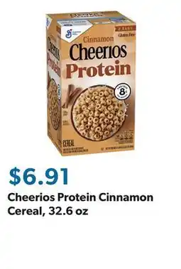 Sam's Club Cheerios Protein Cinnamon Cereal, 32.6 oz offer