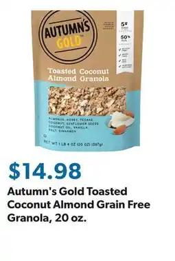 Sam's Club Autumn's Gold Toasted Coconut Almond Grain Free Granola, 20 oz offer