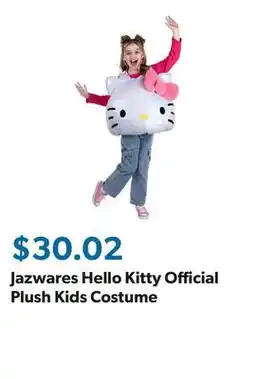 Sam's Club Jazwares Hello Kitty Official Plush Kids Costume offer