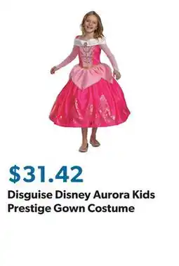 Sam's Club Disguise Disney Aurora Kids Prestige Gown Costume offer