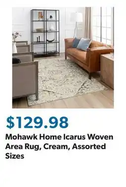 Sam's Club Mohawk Home Icarus Woven Area Rug, Cream, Assorted Sizes offer
