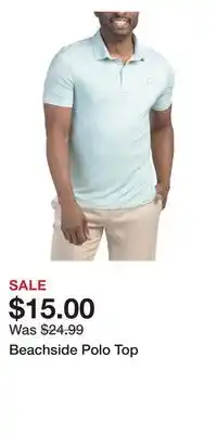 TJ Maxx Beachside Polo Top offer