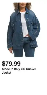 TJ Maxx Made In Italy Oli Trucker Jacket offer