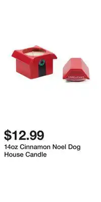 TJ Maxx 14oz Cinnamon Noel Dog House Candle offer