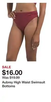 TJ Maxx Aubrey High Waist Swimsuit Bottoms offer