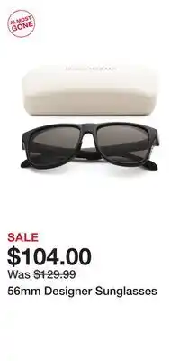 TJ Maxx 56mm Designer Sunglasses offer