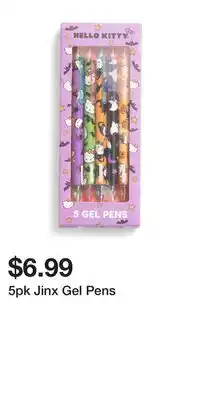 TJ Maxx 5pk Jinx Gel Pens offer