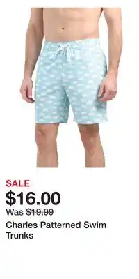 TJ Maxx Charles Patterned Swim Trunks offer