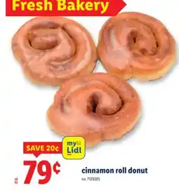 Lidl cinnamon roll donut offer