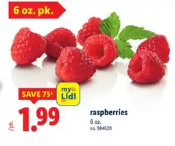 Lidl raspberries offer