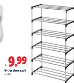 Lidl 6-tier shoe rack offer
