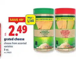 Lidl grated cheese offer