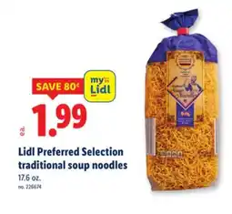 Lidl Lidl Preferred Selection traditional soup noodles offer
