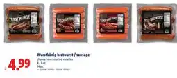 Lidl Wurstkönig bratwurst/sausage offer