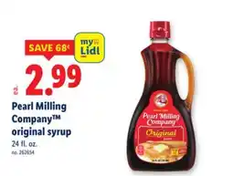 Lidl Pearl Milling Company original syrup offer