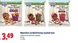 Lidl Alpenfest candied honey roasted nuts offer