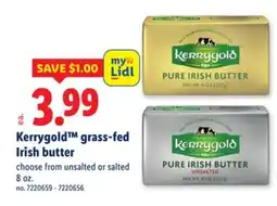 Lidl Kerrygold grass-fed Irish butter offer