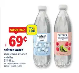 Lidl seltzer water offer