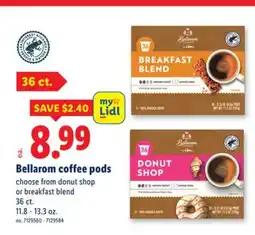 Lidl Bellarom coffee pods offer