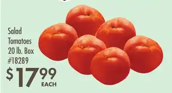 Smart & Final Salad Tomatoes offer