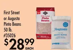 Smart & Final First Street or Augusta Pinto Beans offer