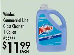 Smart & Final Windex Commercial Line Glass Cleaner offer