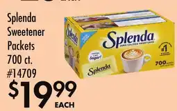 Smart & Final Splenda Sweetener Packets offer