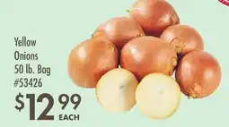 Smart & Final Yellow Onions offer