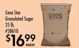 Smart & Final Cane Star Granulated Sugar offer