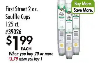 Smart & Final First Street 2oz. Souffle Cups offer