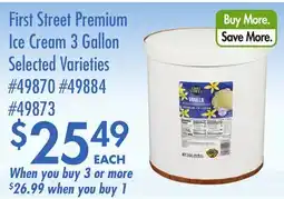 Smart & Final First Street Premium Ice Cream offer