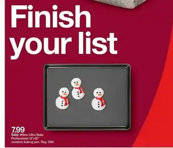 Target Wilton Ultra Bake Professional 12 offer