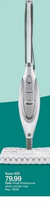 Target Shark Professional Steam Pocket Mop offer