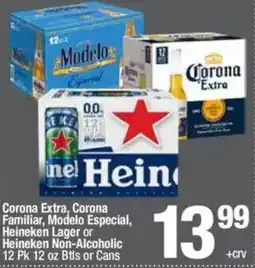 Super King Markets Corona Extra or Corona Familiar and Modelo Especial, offer
