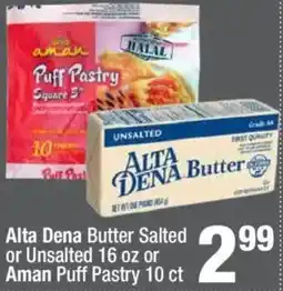Super King Markets Alta Dena Butter Salted or Unsalted offer