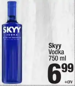 Super King Markets Skyy Vodka offer