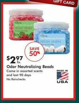 Valu Home Centers Odor Neutralizing Beads offer
