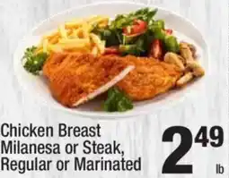Super King Markets Chicken Breast Milanesa or Steak. Regular or Marinated offer