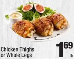 Super King Markets Chicken Thighs lb or Whole Legs offer