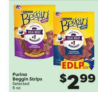 Weis Markets Purina Beggin Strips offer