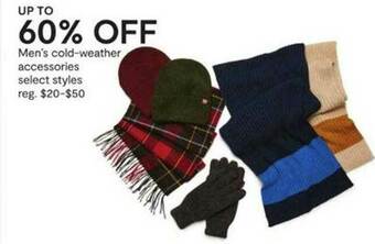 JC Penney Men's Cold-weather Accessories offer