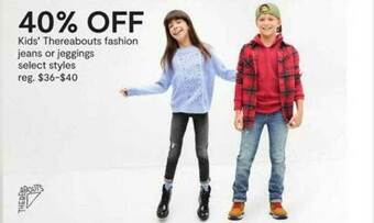 JC Penney Kids' Thereabouts Fashion Jeans Or Jeggings offer