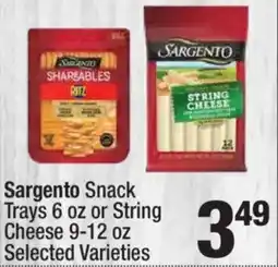 Super King Markets Sargento Snack Trays or String Cheese offer