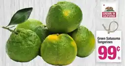 Super King Markets Green Satusuma Tangerines offer