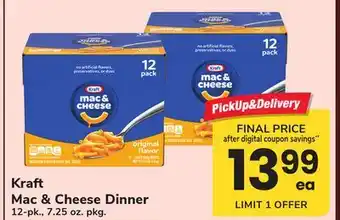 ACME Kraft Mac & Cheese Dinner offer